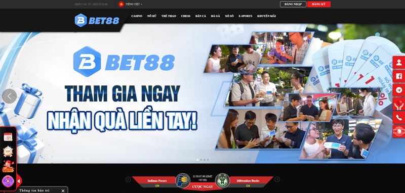 Hướng dẫn đăng nhập vào tài khoản Bet88